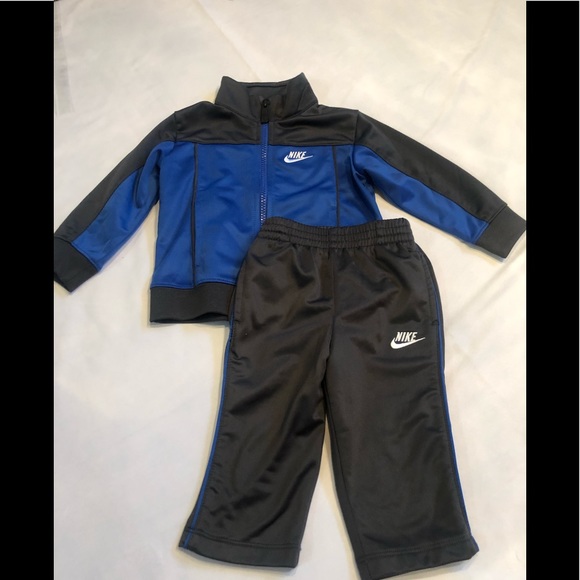 nike blue jogging suit